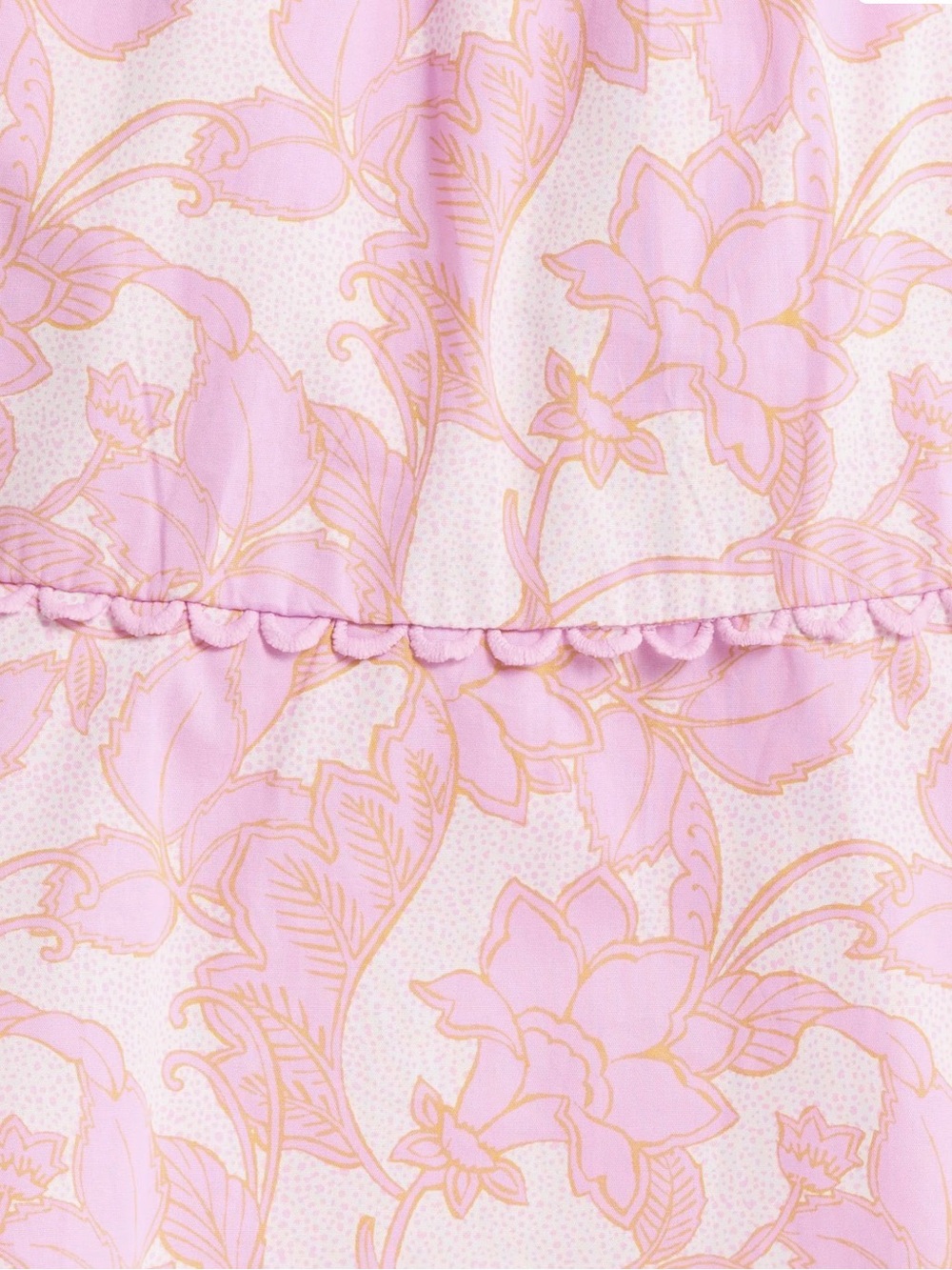 Sugarlips Pink Floral Tie-Waist Mini Dress - Picture 6 of 10